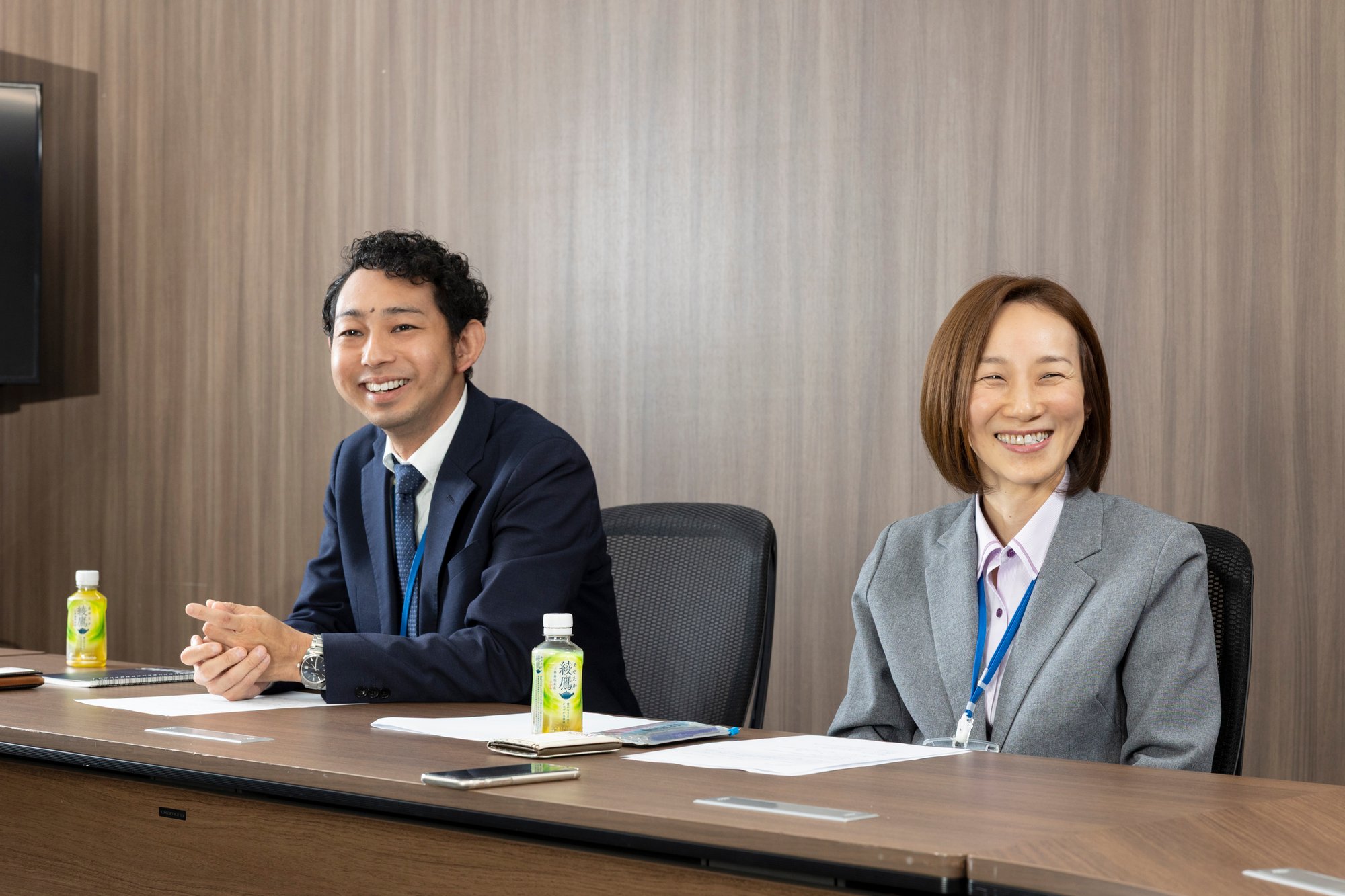 株式会社ザ・クロックハウス　岩井太志様（左）、平田美紀様（右）　