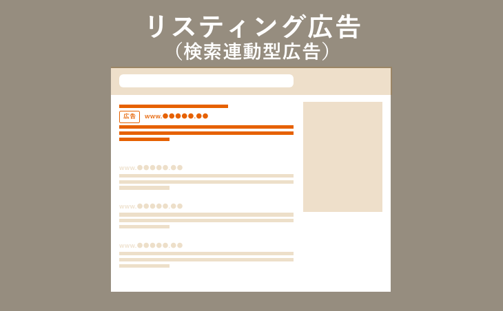 リスティング広告（検索連動型広告）