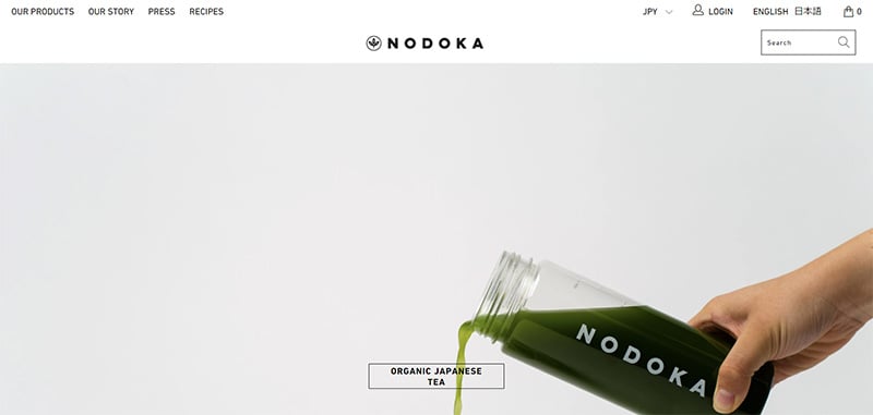 食料品・飲料品 NODOKA／お茶