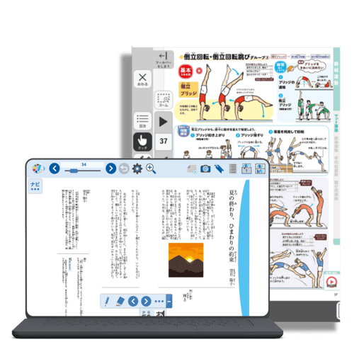 デジタル教材のイメージ