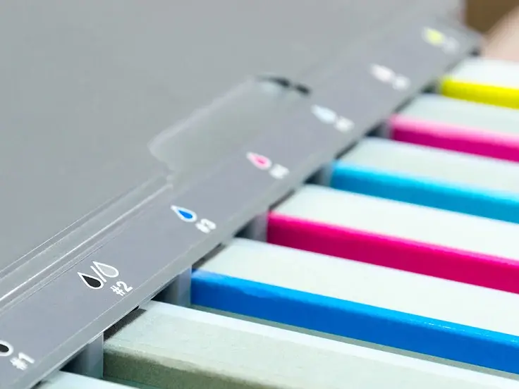 インクジェットプリンター活用による店頭販促物改善