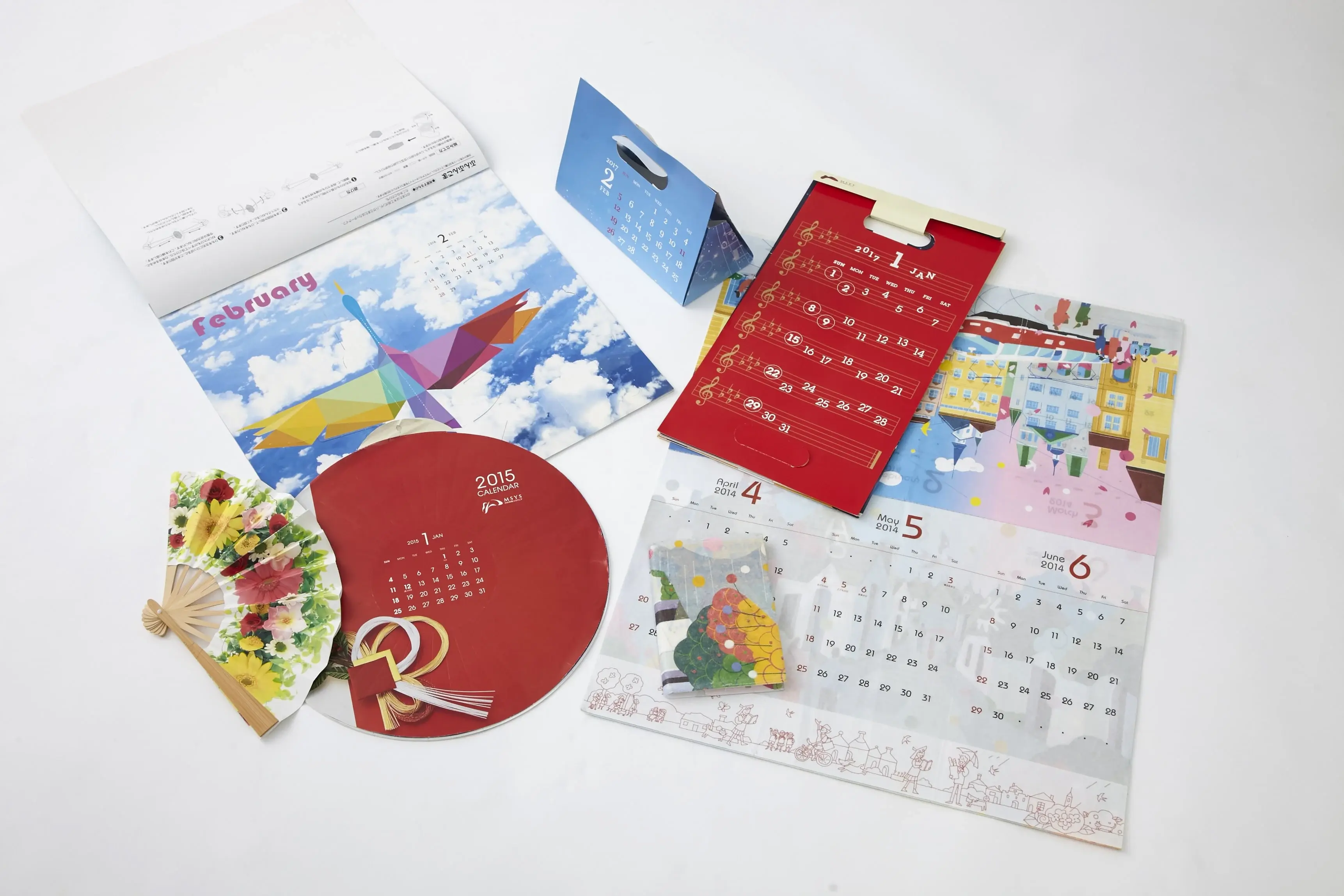 扇子ofワンダー・50周年カレンダー